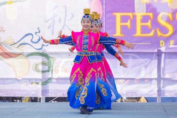 O 9º Festival da Lua anual na cidade de Deerpark, NY, em 14 de setembro de 2024. (Mark Zou/The Epoch Times)