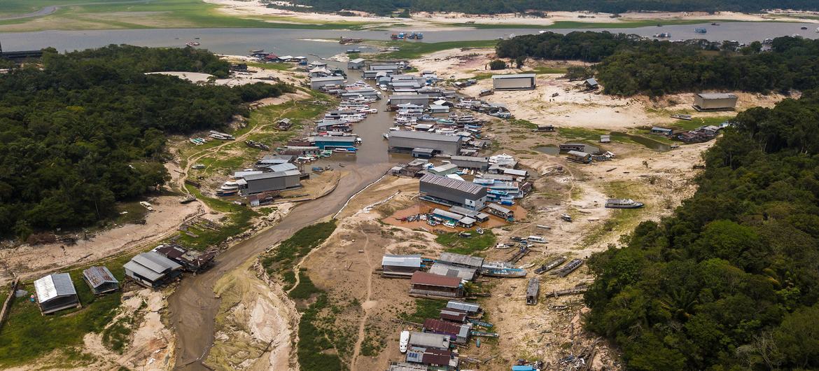 Seca na Amazônia brasileira Seca na Amazônia