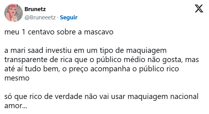 Tweet de Críticas