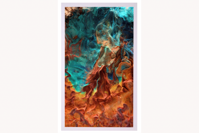 Quadro "Machine Hallucinations - ISS Dreams - A", de Refik Anadol, adquirido por US$ 277.200 (R$ 1,5 milhão).