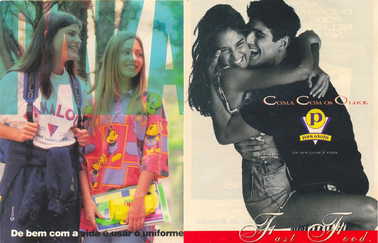 Propagandas da Pakalolo voltadas para o público jovem. (Foto: Site Propagandas em Revistas Antigas)