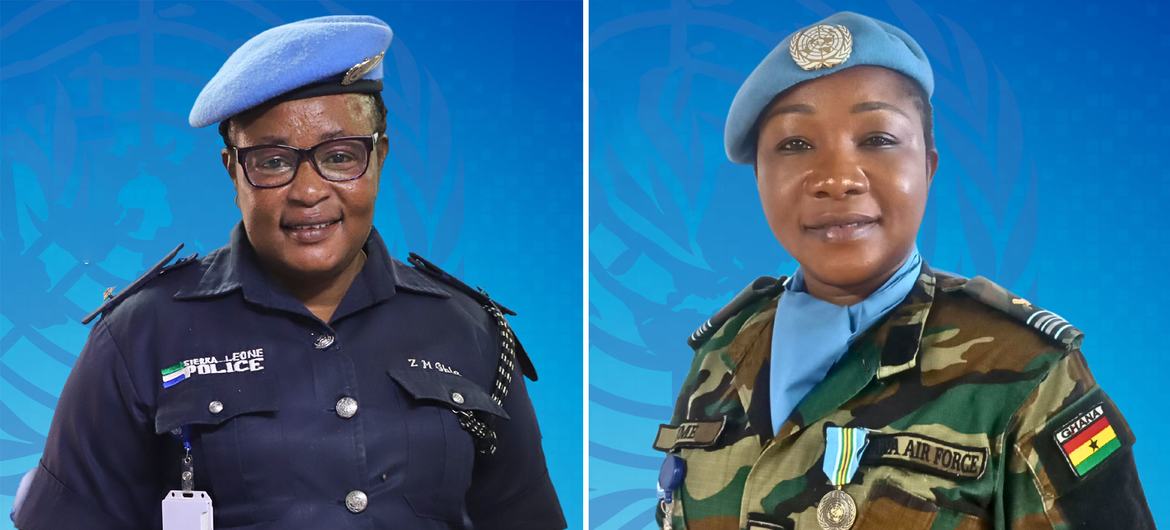 Sharon Syme, de Gana, receberá a distinção sobre igualdade de gênero e Zainab Gbla de Serra Leoa o de policial do ano pelos seus trabalhos em missões de paz Sharon Syme, de Gana, receberá a distinção sobre igualdade de gênero e Zainab Gbla de Serra Leoa o de policial do ano pelos seus trabalhos em missões de paz