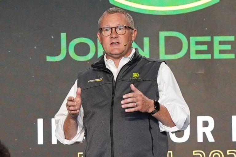 John May, chairman do conselho e CEO da John Deere