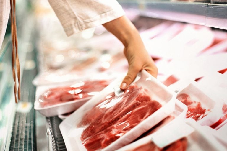 Carne bovina nas gôndolas do varejo