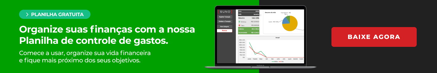 Plano de controle financeiro