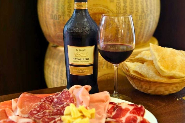 Vinho Lambrusco produzido na Itália