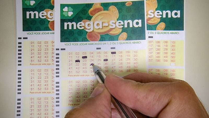 Sorteio Mega Sena. Foto: Rafa Neddermeyer/Agência Brasil