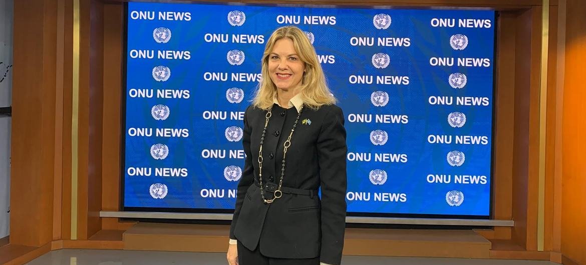 Silvia Rucks, coordenadora residente das Nações Unidas no Brasil, já esteve no estúdio da ONU News, em Nova Iorque