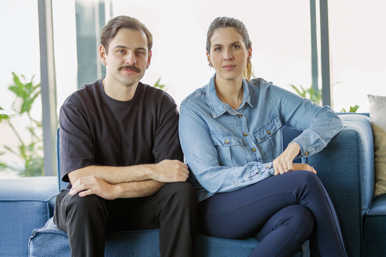 Viviane Meister e Bruno Alano