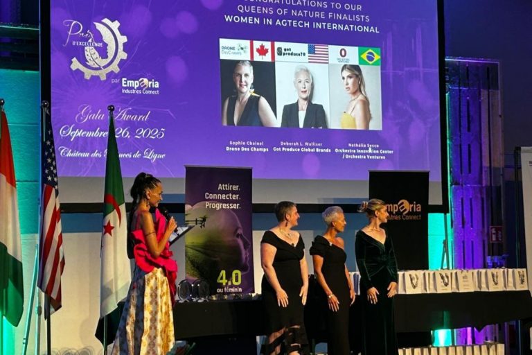 Nathália Secco no Summit Global Women in Agritech