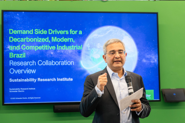 Manish Pant, vice-presidente executivo para operação internacional da Schneider Electric.