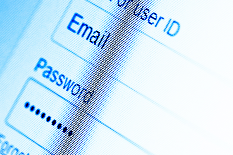 Imagem ilustrativa de um login