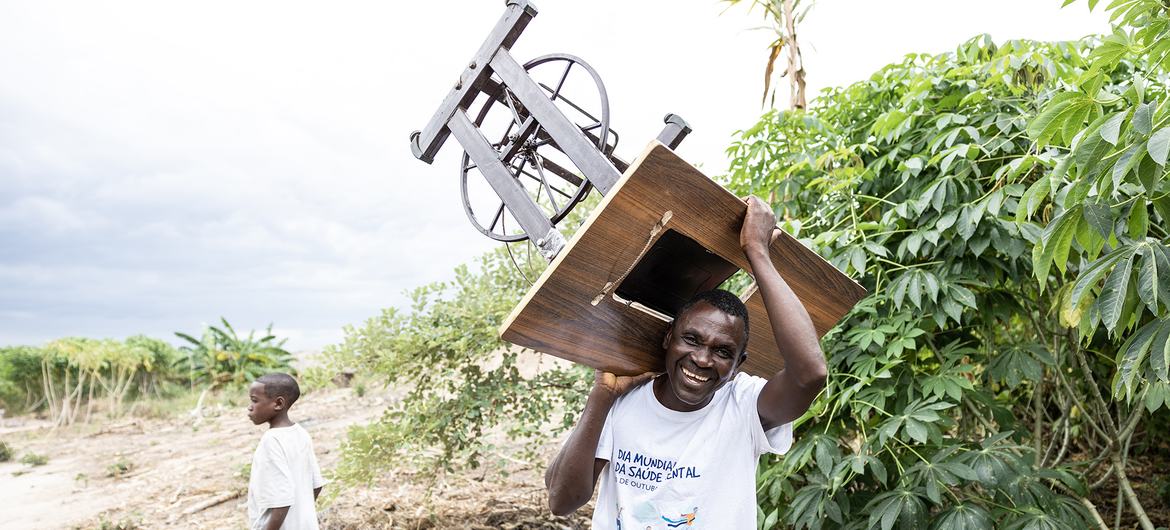Celestino foca na nova vida em Metuge após deslocamento