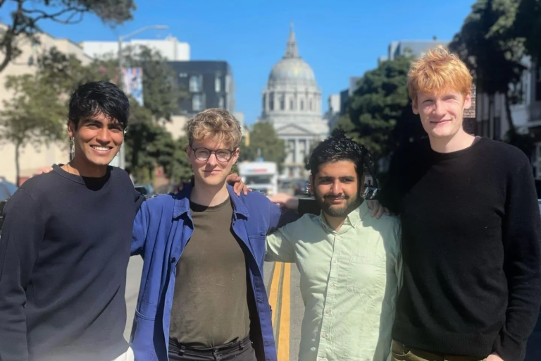 Quatro fundadores da startup Anysphere