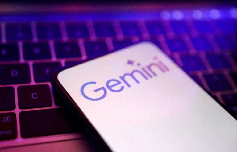Foto do Gemini, plataforma de IA do Google