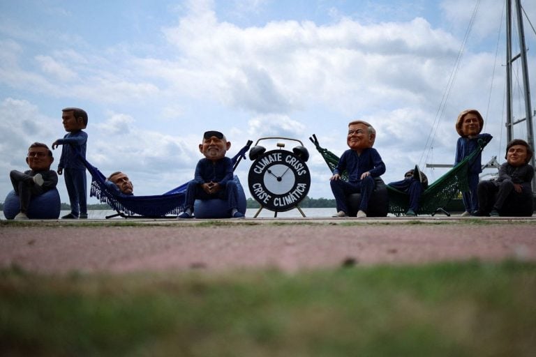 Protesto antes da COP30 em Belém