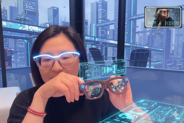 Imagem de Ming Hua, vice-presidente de wearables da Meta