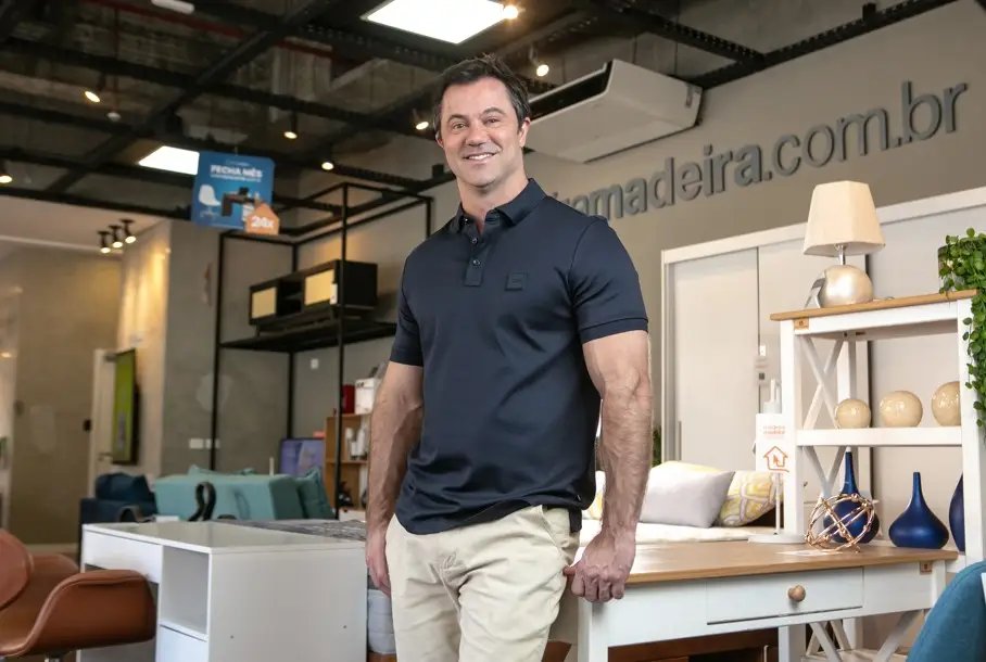 Daniel Scandian, cofundador e CEO da MadeiraMadeira. (Foto: Divulgação / Gabriel Reis)