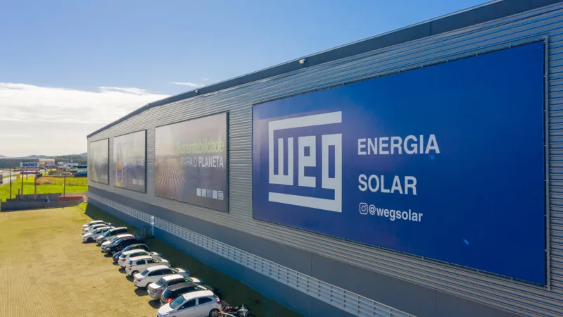 WEG (WEGE3) amplia investimento na fábrica de baterias em Itajaí